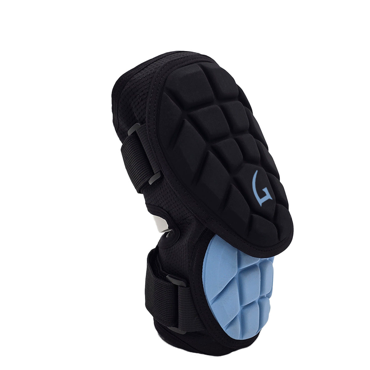 GOAThletic Black & Electric Blue Elbow Guard