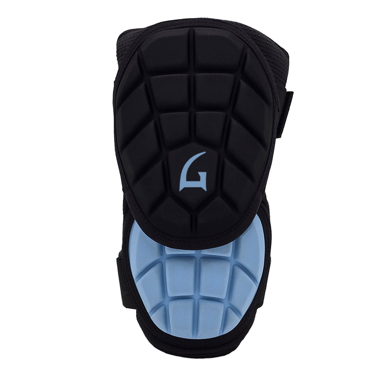 GOAThletic Black & Electric Blue Elbow Guard