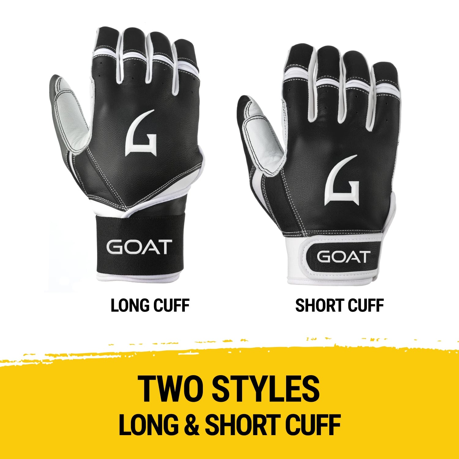 Shop Origin Series Black & White Short Cuff Baseball Batting