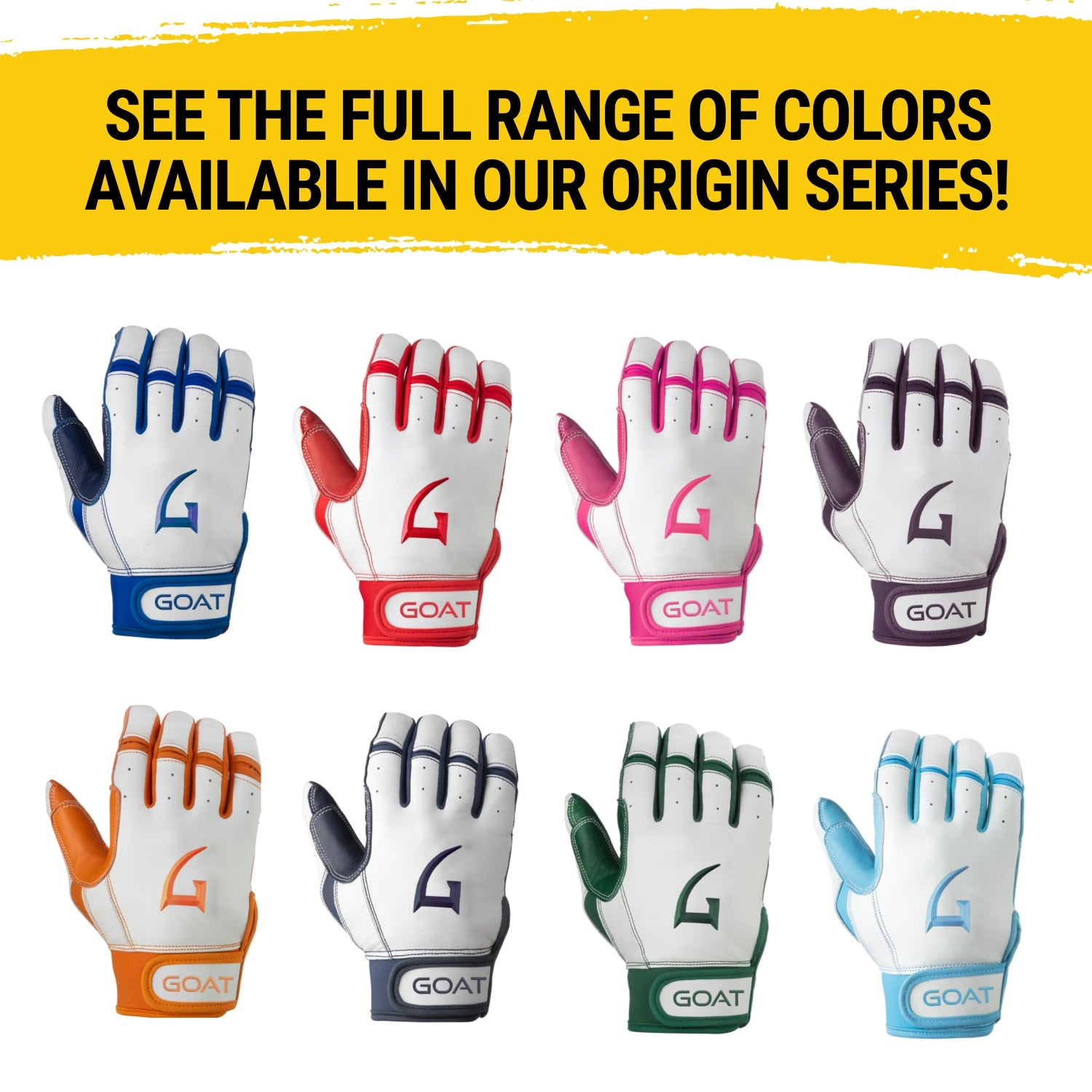 Shop Electric Blue & White Baseball Batting Gloves